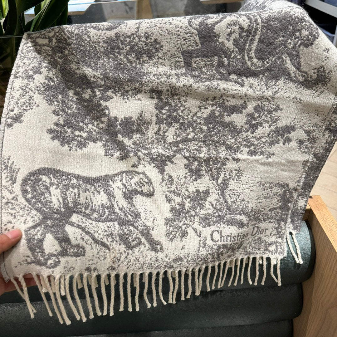Sauvage Jouy Printed Scarf