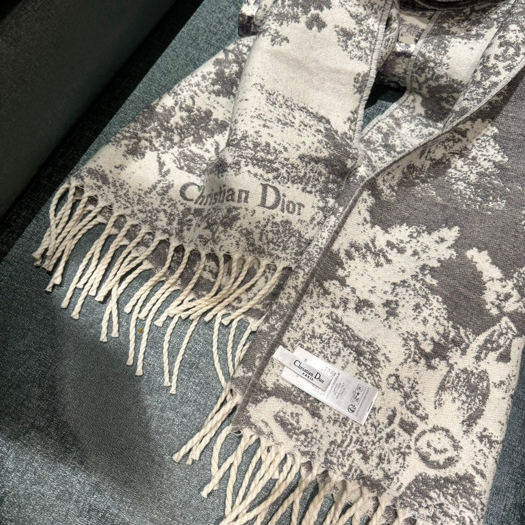 Sauvage Jouy Printed Scarf