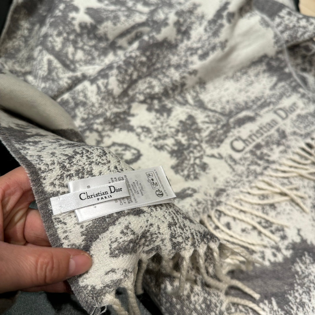 Sauvage Jouy Printed Scarf