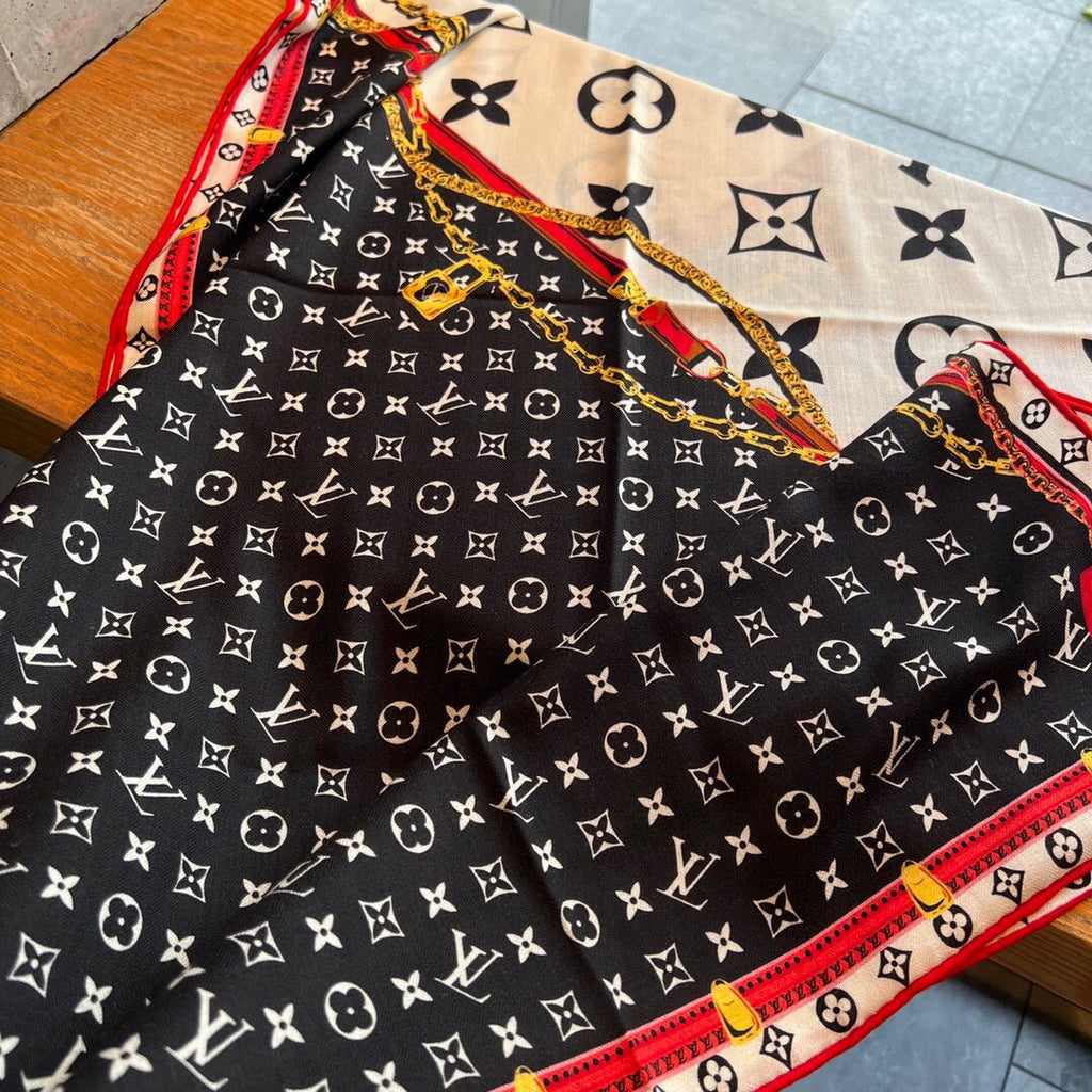 Double-Sided Print Scarf