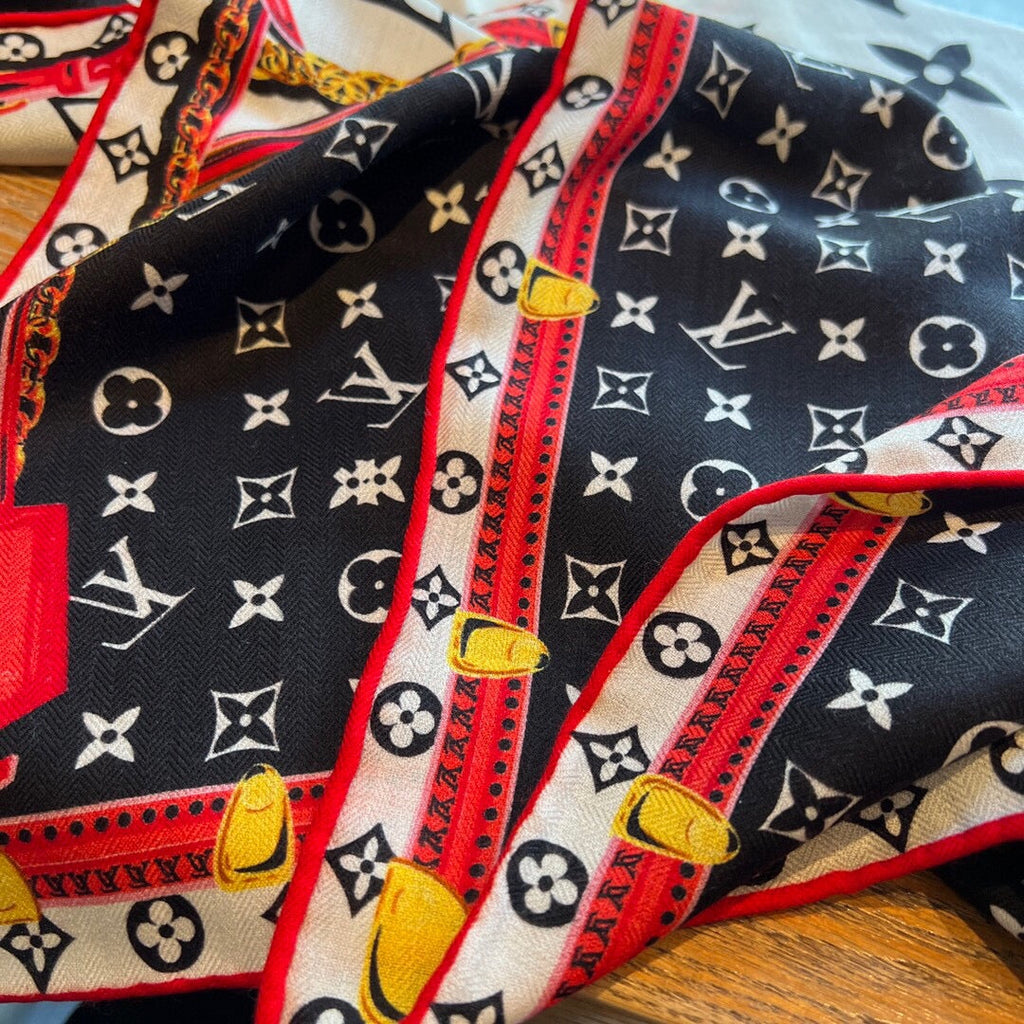 Double-Sided Print Scarf