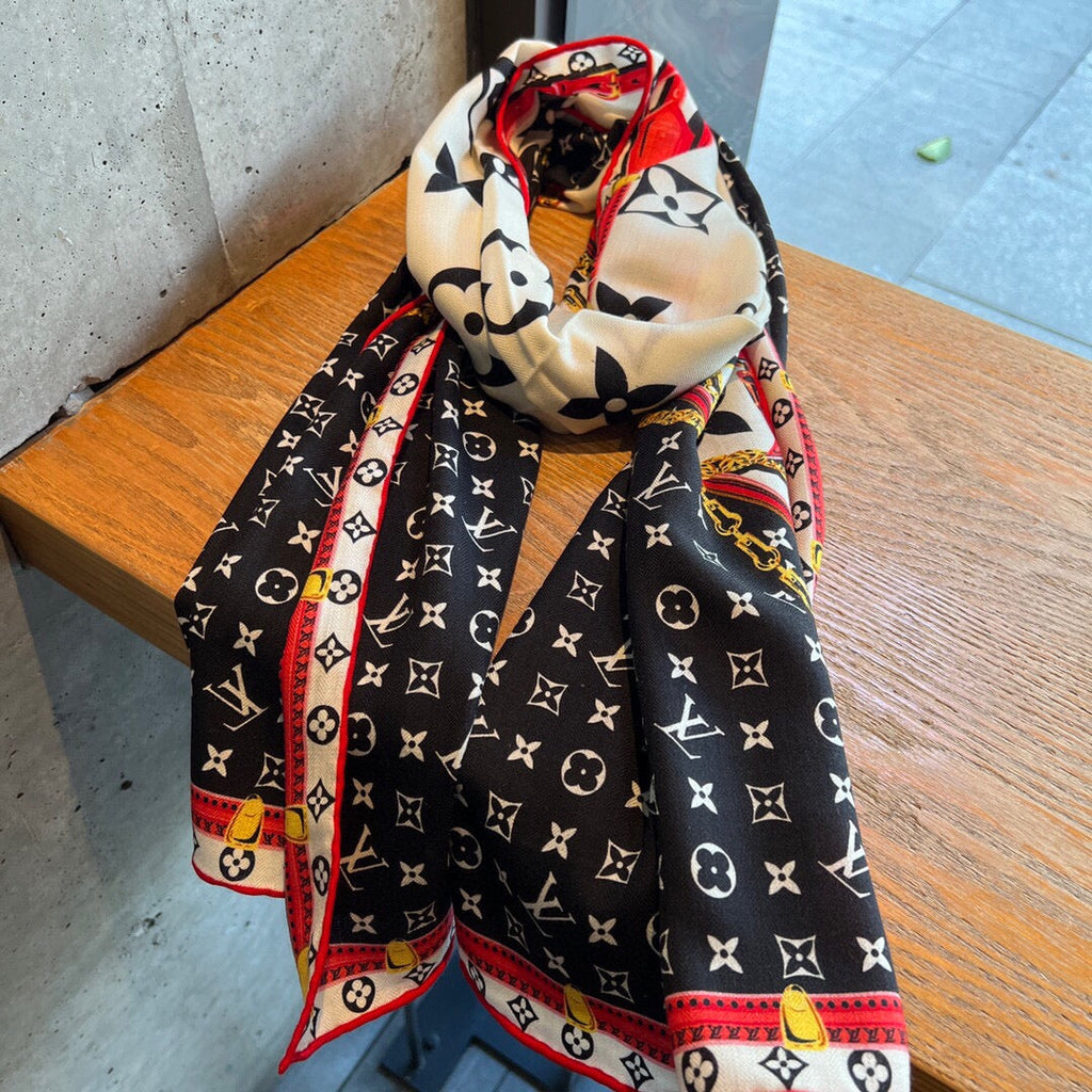 Double-Sided Print Scarf