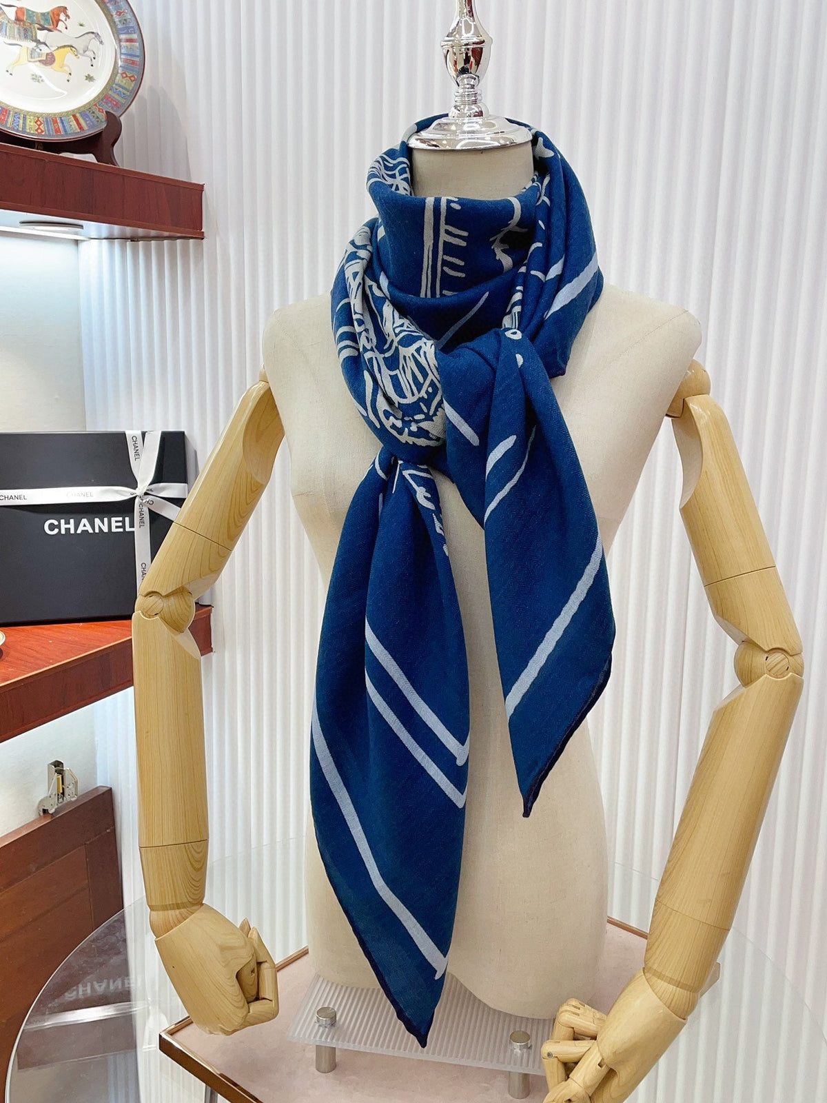 Square Cashmere Scarf