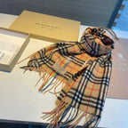 Rainbow Stripe Cashmere Scarf