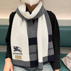 Classic Woven Cashmere Scarf