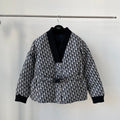 Reversible Cotton Jacket with Elastic Waist