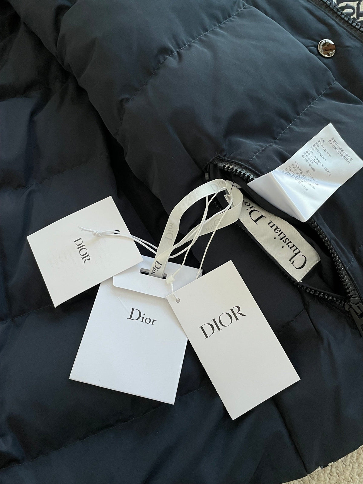 Reversible Cotton Jacket with Elastic Waist