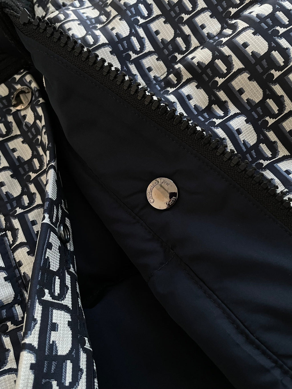 Reversible Cotton Jacket with Elastic Waist