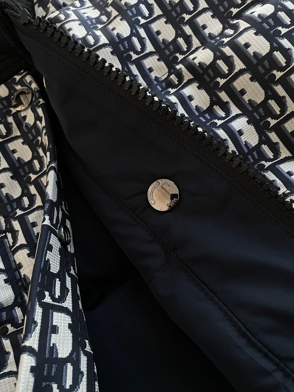 Reversible Cotton Jacket with Elastic Waist