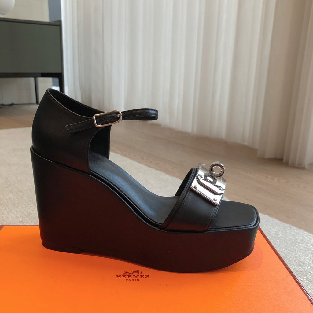 Color-Block Kelly Sandals