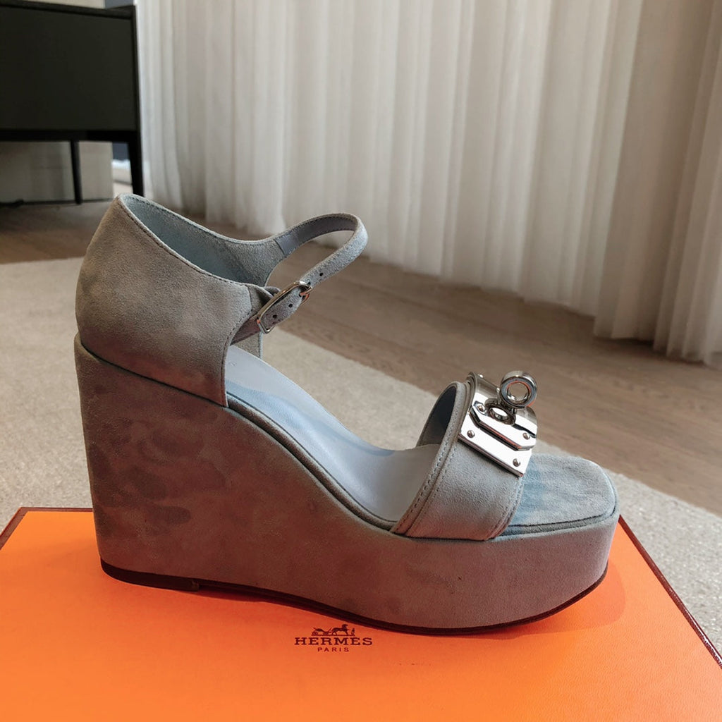 Color-Block Kelly Sandals