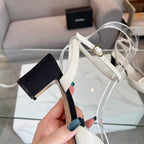 Retro Round-Toe Sandals