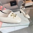 Retro Round-Toe Sandals