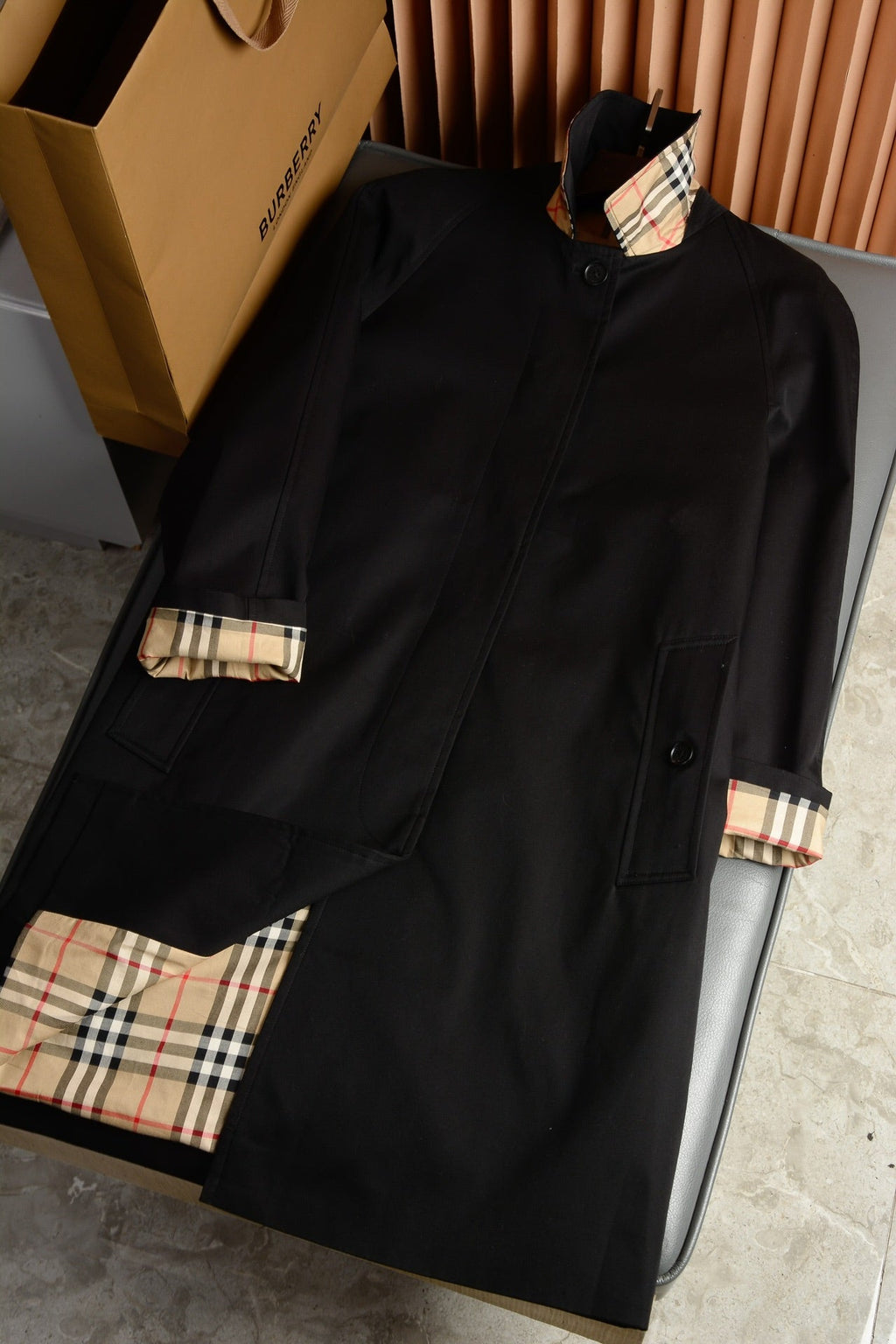 Lightweight Gabardine Coat