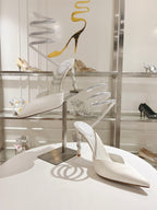 Cleo Snake-Design Heels