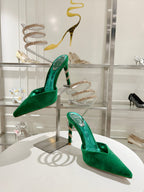 Cleo Snake-Design Heels