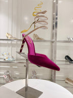 Cleo Snake-Design Heels