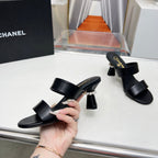 Retro Round-Toe Sandals