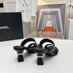 Retro Round-Toe Sandals