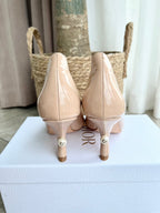 Tribales Pearl Logo Heels