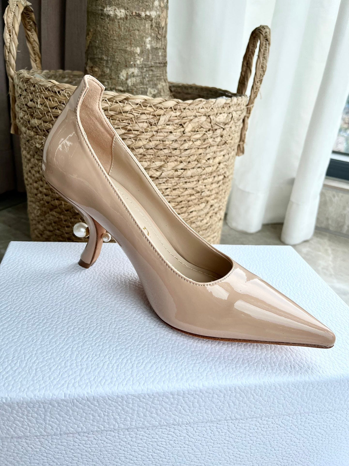 Tribales Pearl Logo Heels