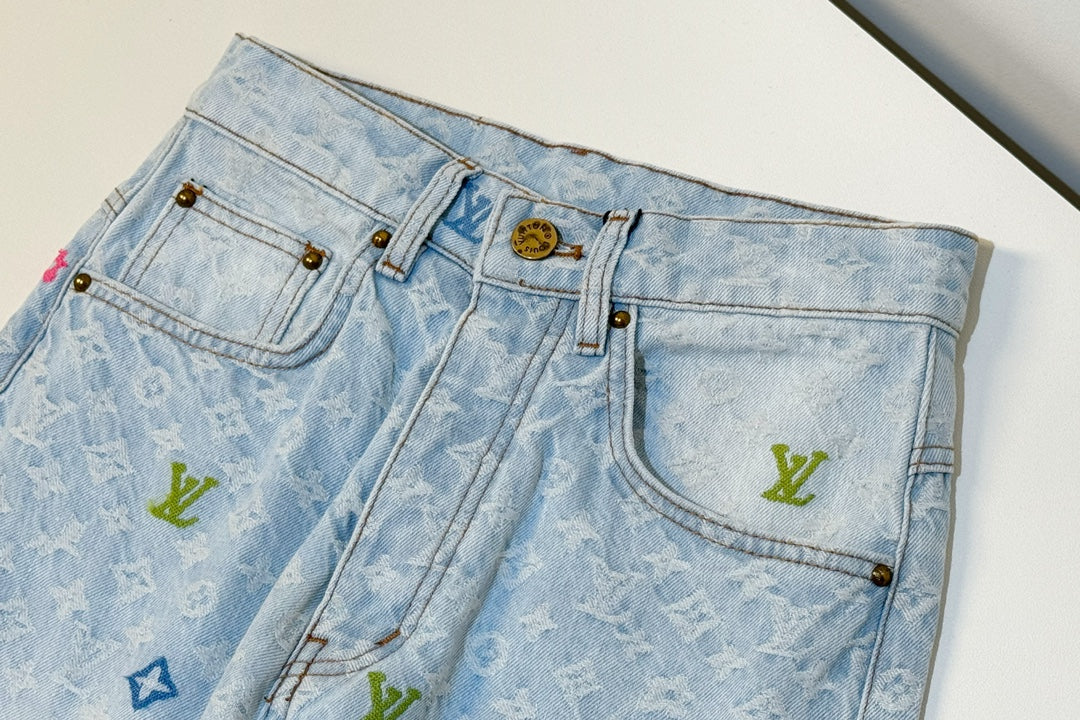 Straight Denim Jeans