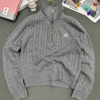 Cable-Knit Wool Cashmere Sweater