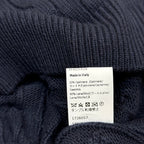 Cable-Knit Wool Cashmere Sweater