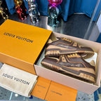 Premium Color-Matched Leather Sneakers