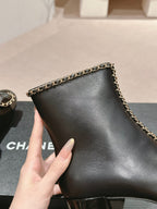 Women’s Embroidered Tall Leather Boots