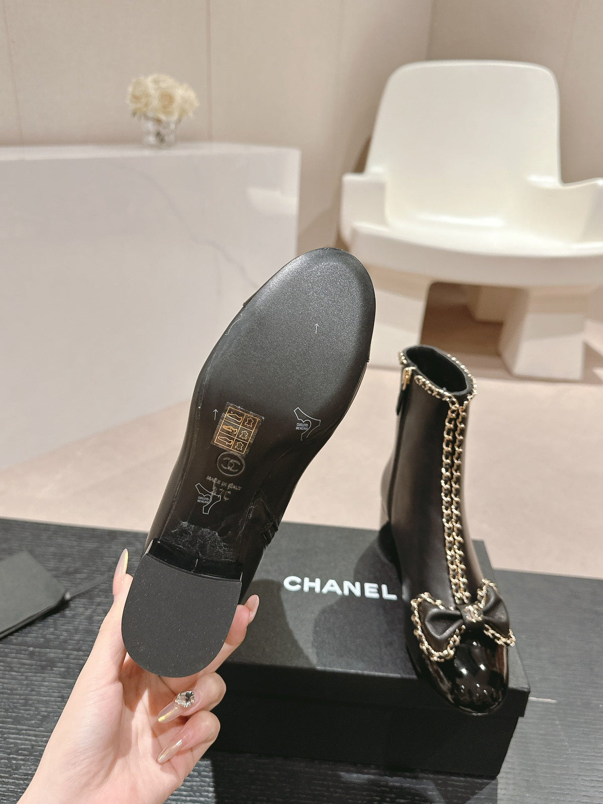 Women’s Embroidered Tall Leather Boots