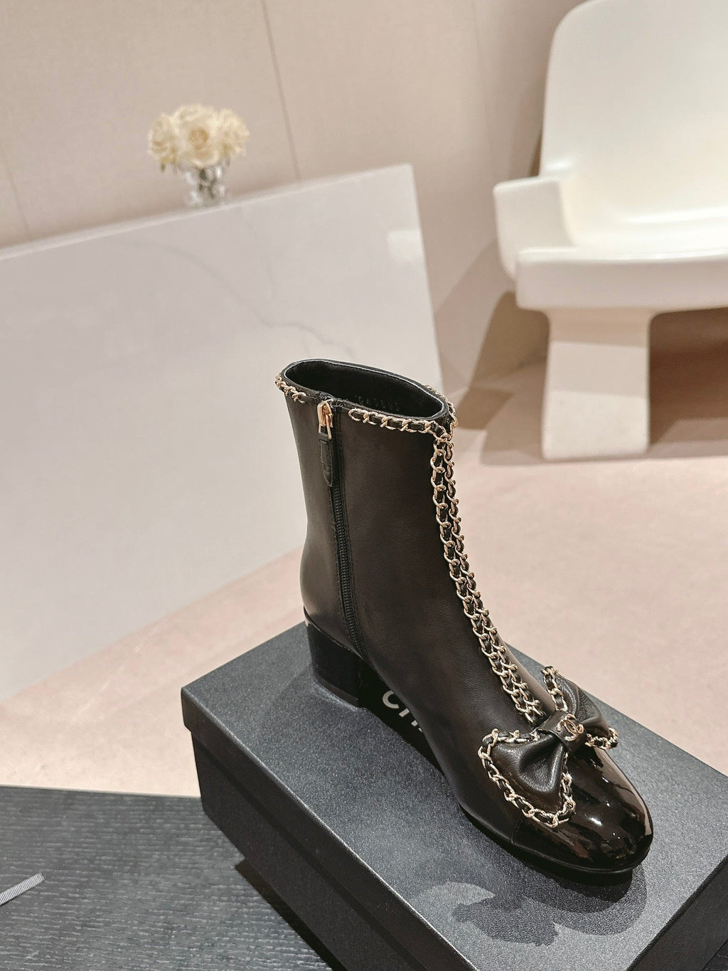Women’s Embroidered Tall Leather Boots