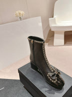 Women’s Embroidered Tall Leather Boots