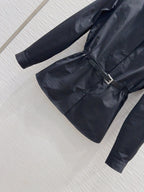 Classic Boyfriend-Style Shirt with Tie