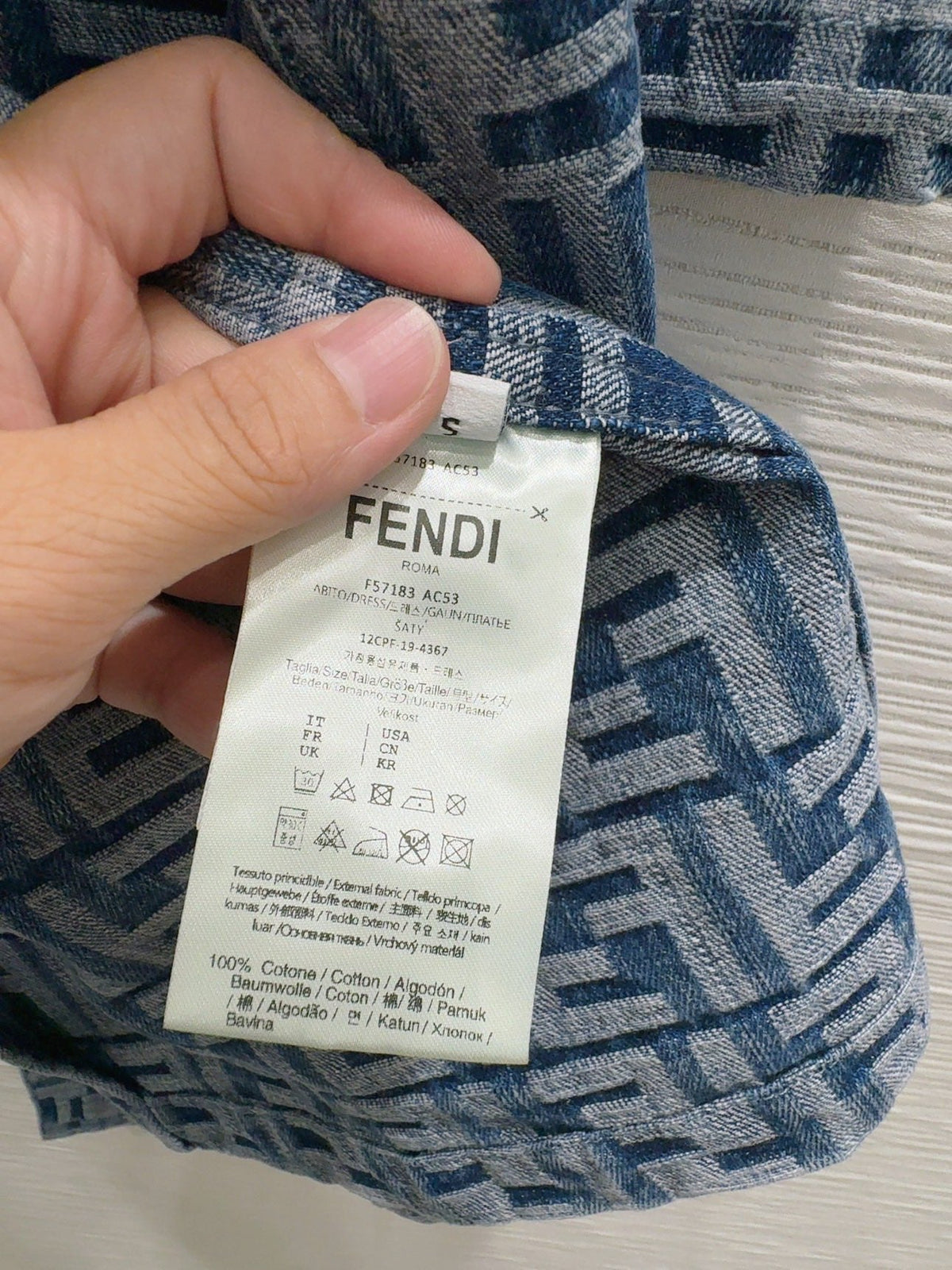 Denim Trench Coat