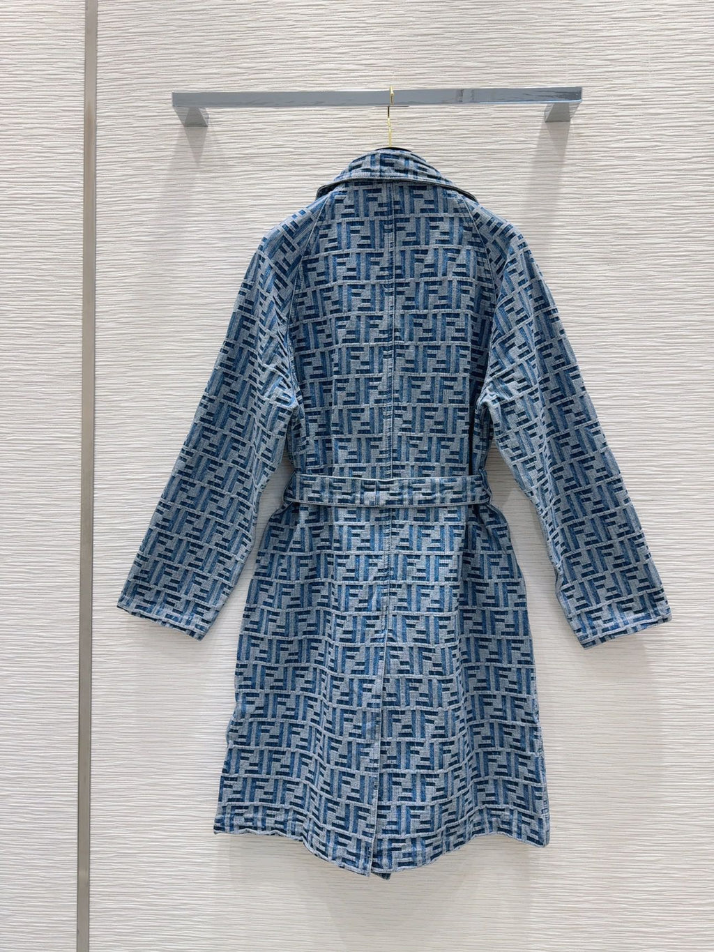 Denim Trench Coat