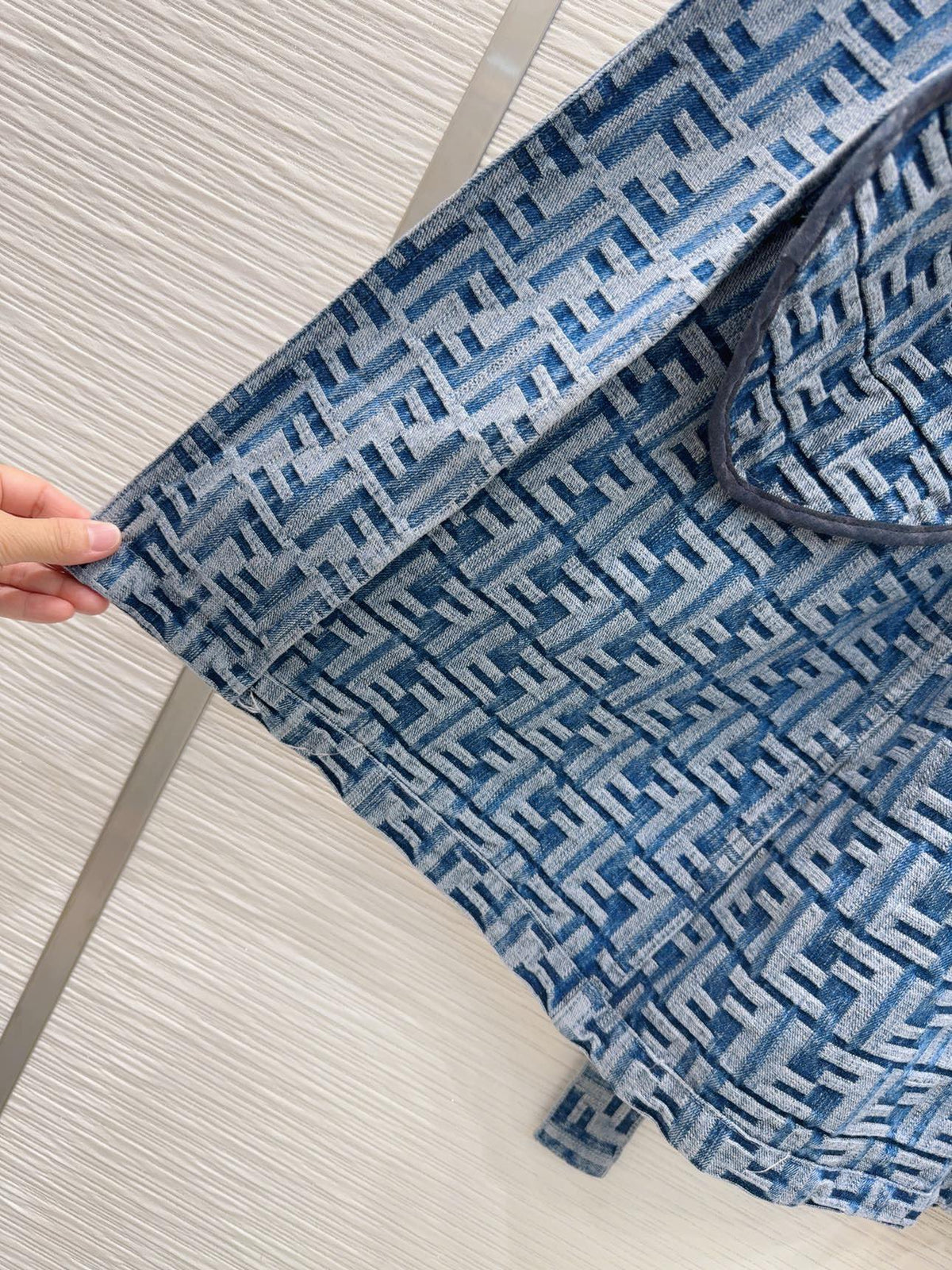 Denim Trench Coat