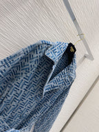Denim Trench Coat