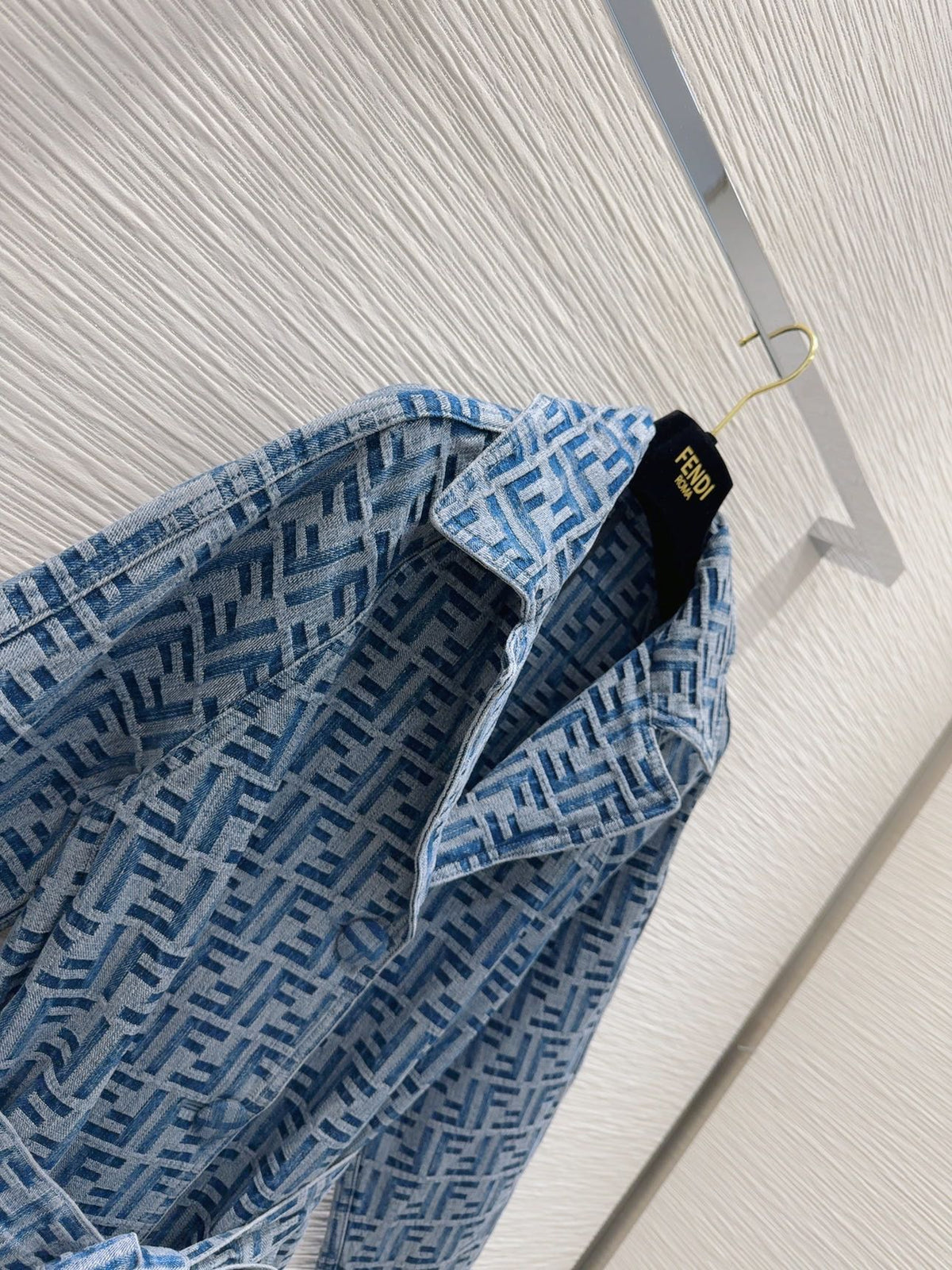 Denim Trench Coat