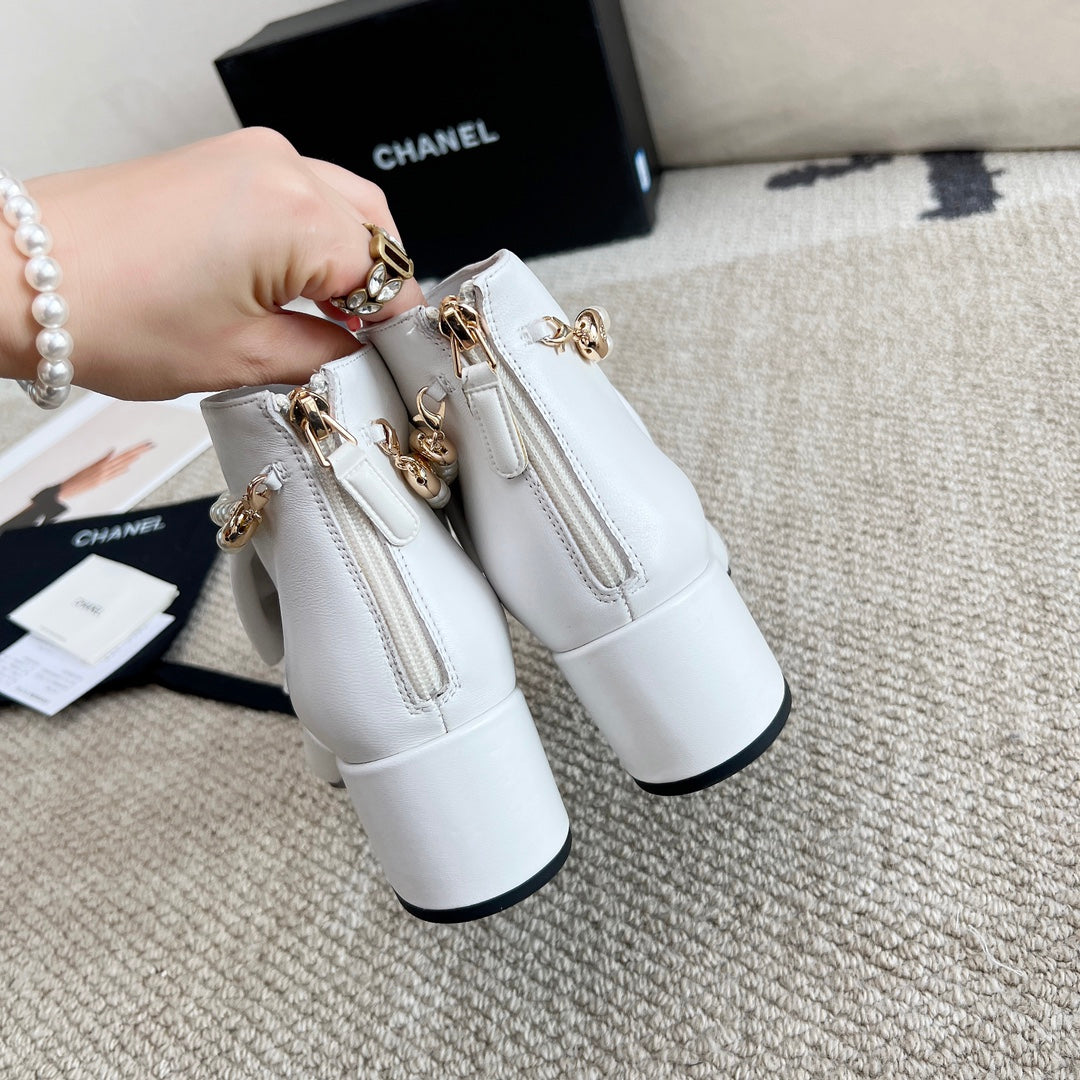 Zip Ankle Boots