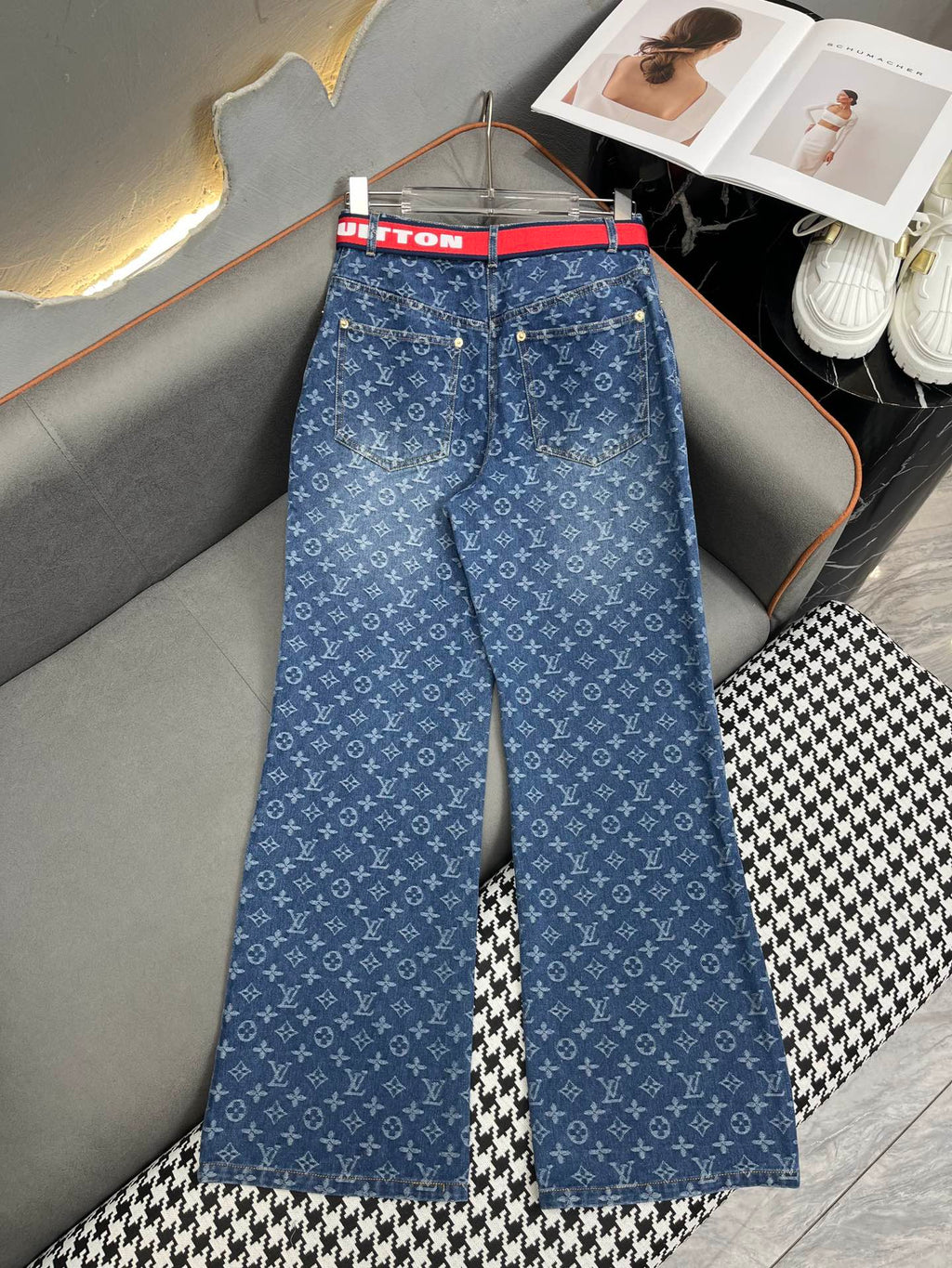 Straight Denim Jeans
