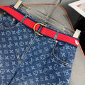 Straight Denim Jeans