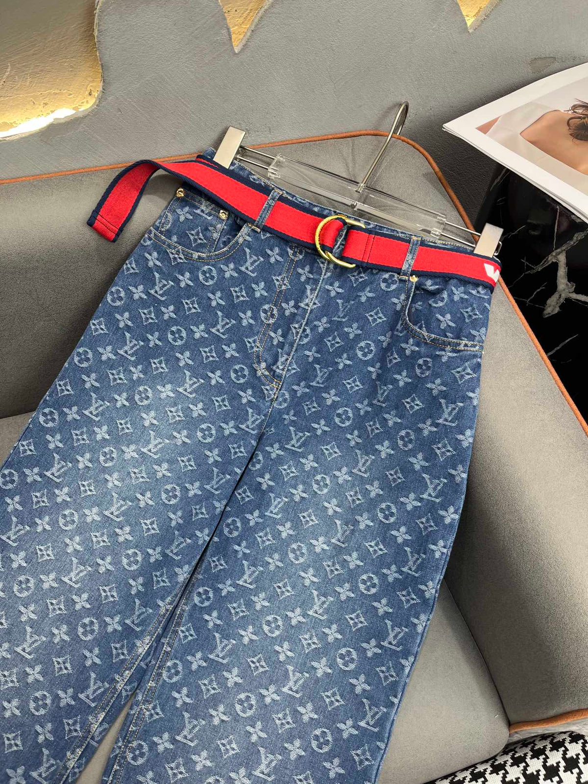 Straight Denim Jeans