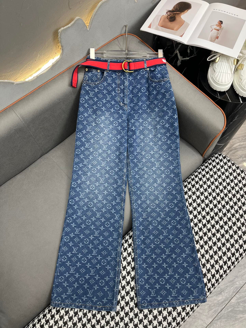 Straight Denim Jeans