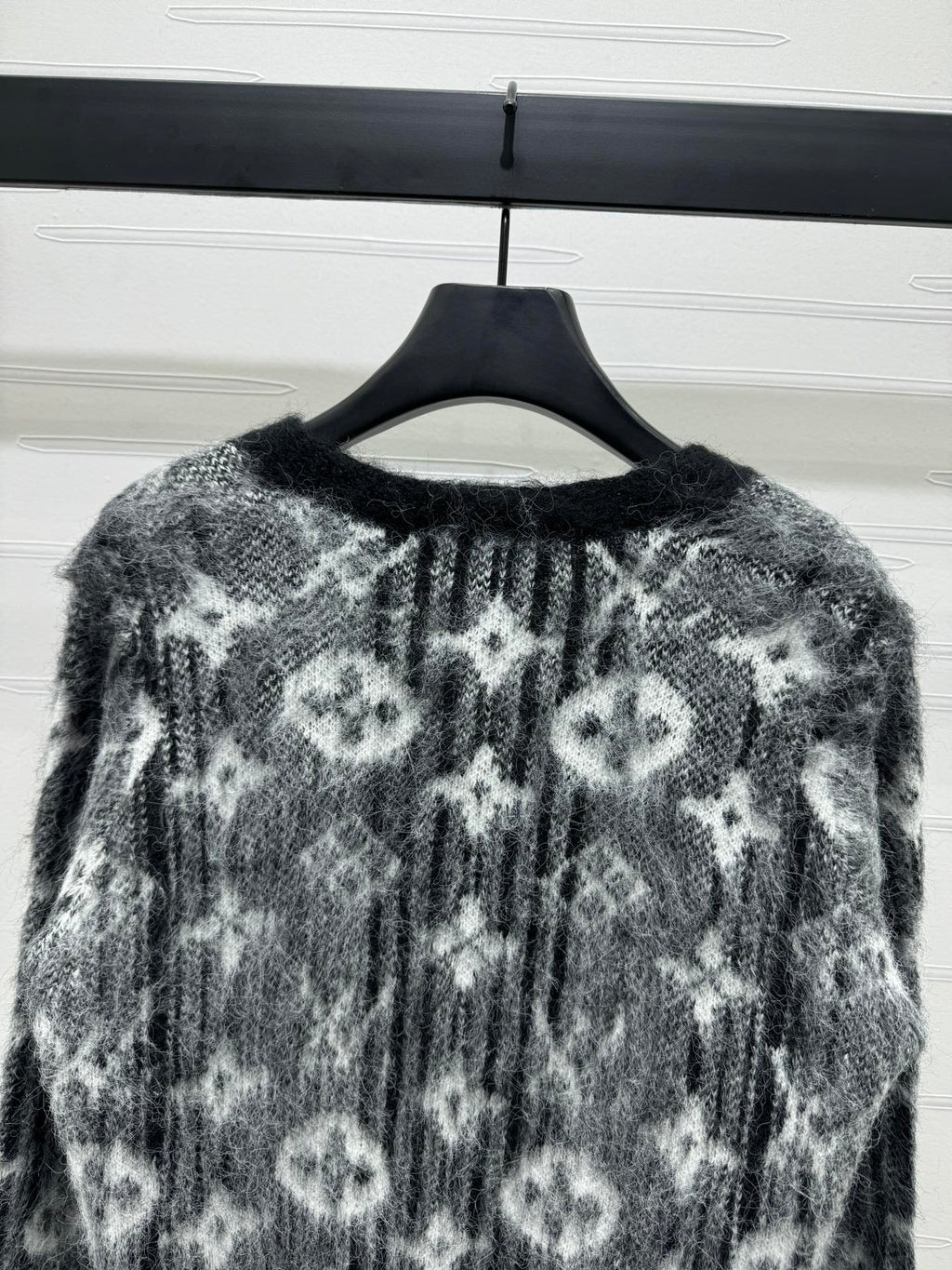 Monogram Knit Cardigan
