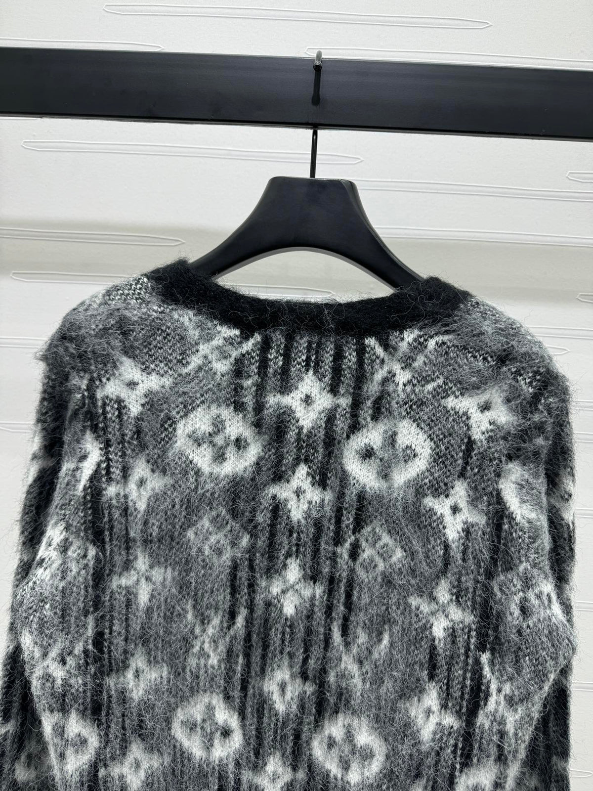 Monogram Knit Cardigan
