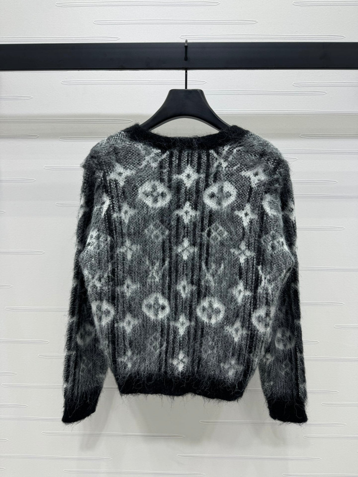 Monogram Knit Cardigan