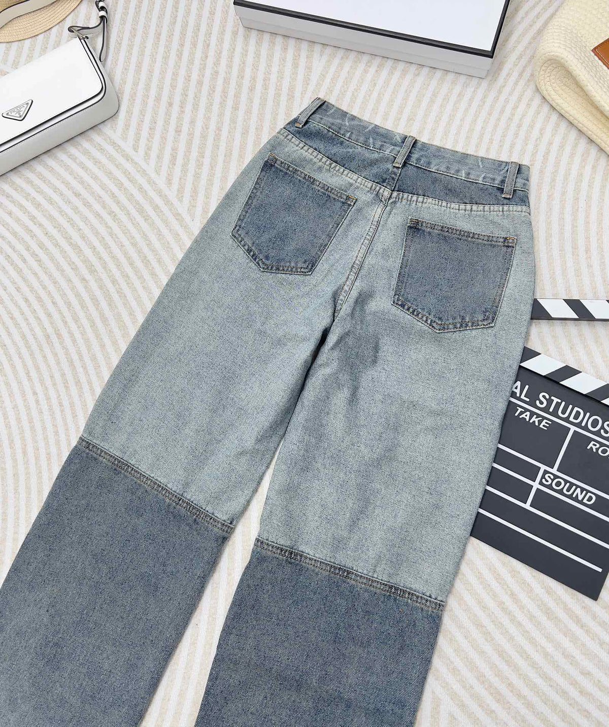 CC Straight Denim Jeans