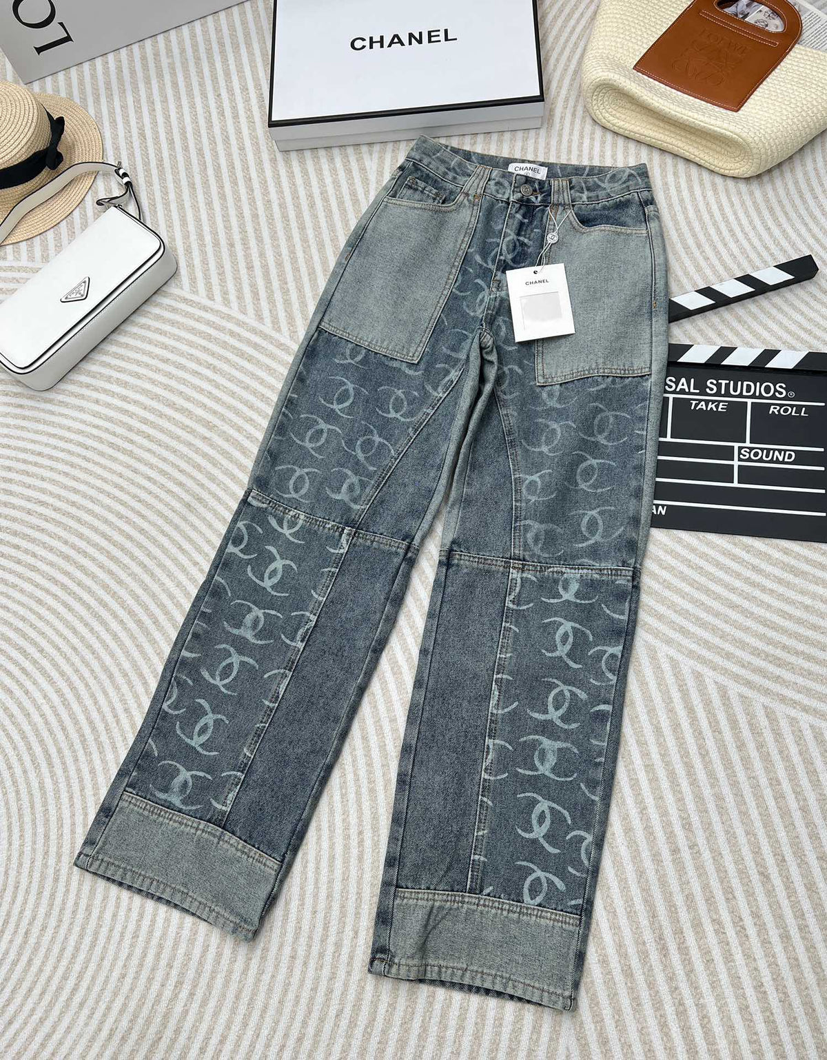 CC Straight Denim Jeans