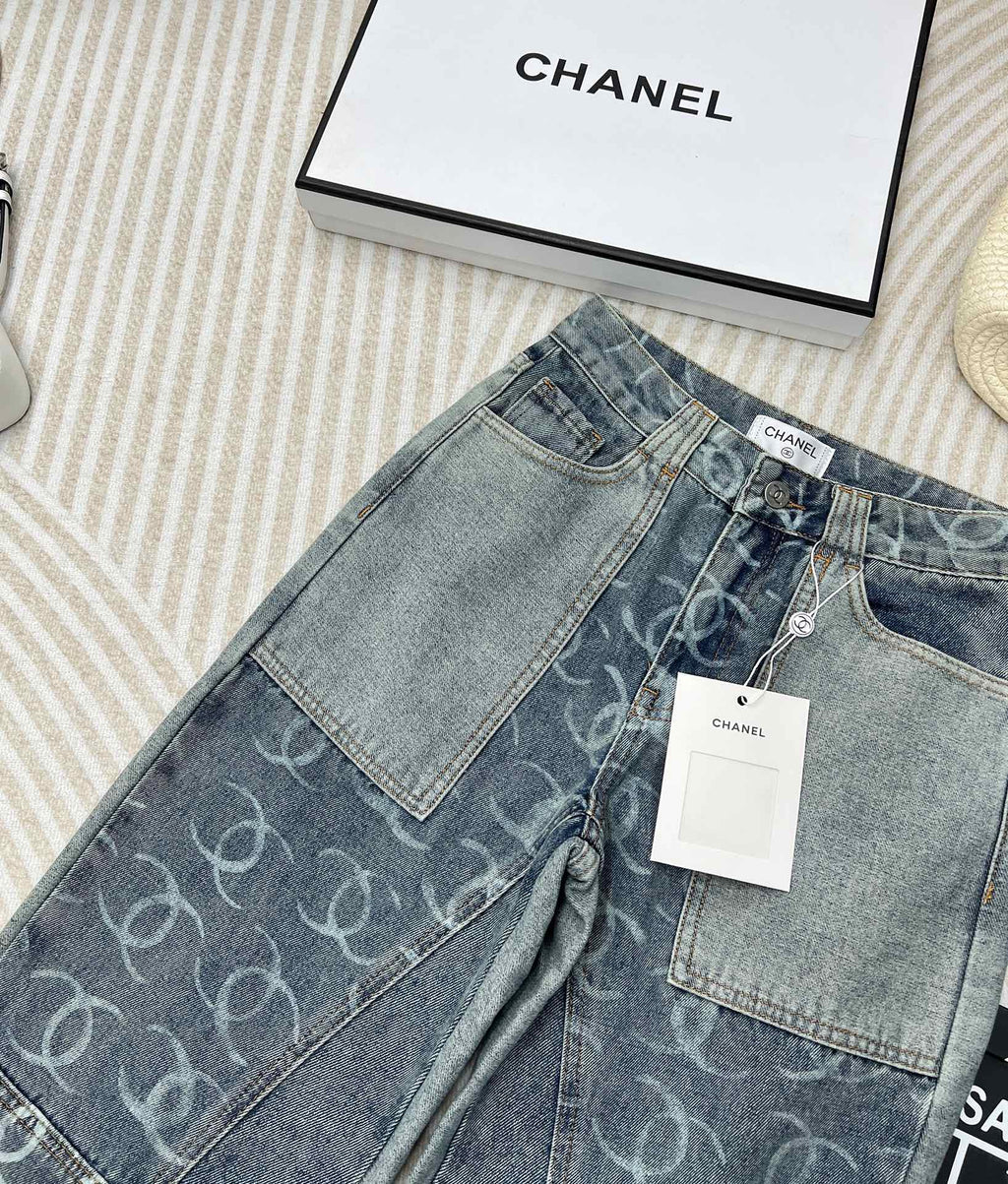 CC Straight Denim Jeans